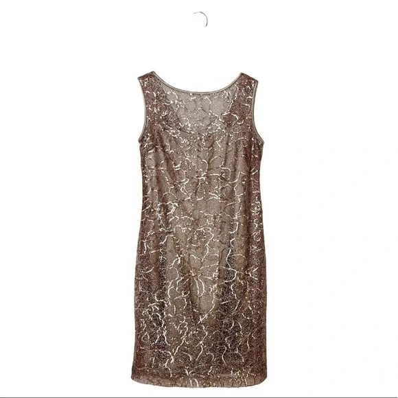 teri jon gold dress Terri Jon